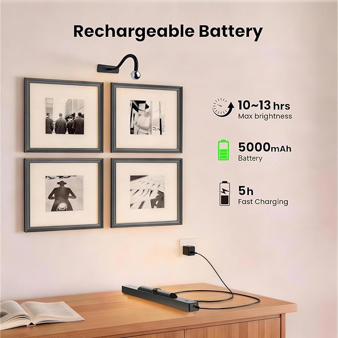 Dimmable Cordless Picture Light - Image 4