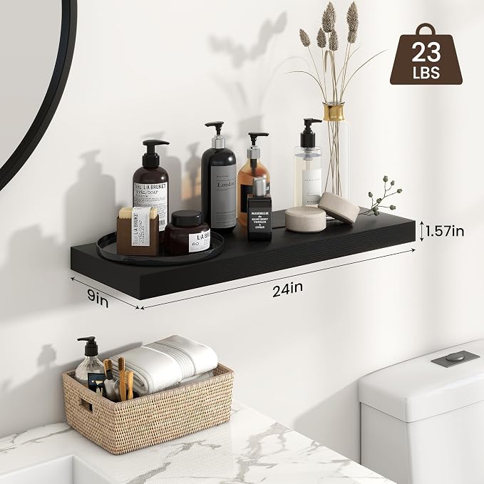 Heimlove 24 inch Floating Shelves - Image 3