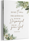 HIWX Christian Botanical Floral Wall Decor, Isaiah 41:10 Bible Verses Botanical by HIWX