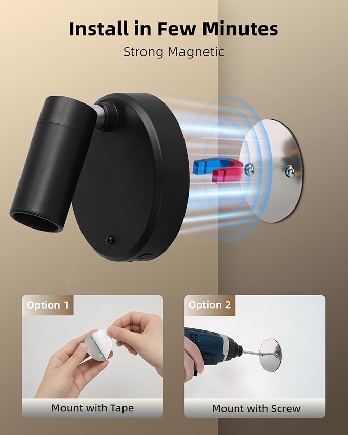 EZVALO Spotlights Indoor with Remote, 5500mAh Rechargeable Picture Lights - Image 6