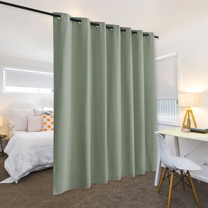 RYB HOME Privacy Room Divider Curtains - Image 3