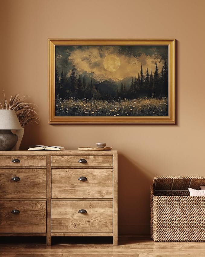 VIYYIEA Vintage Gold Framed Wall Art - Image 6