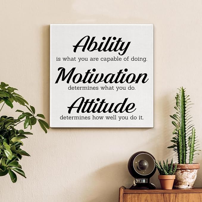 Inspirational Office Wall Decor, Motivational Plaques - Image 3