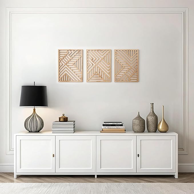 qmmp Modern Wooden Wall Sculptures by qmmp