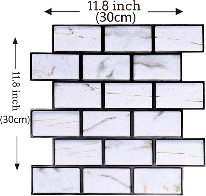 3D Wall Panels, 3D Brick Wallpaper Peel and Stick, Faux Brick Wall Panel - Image 5