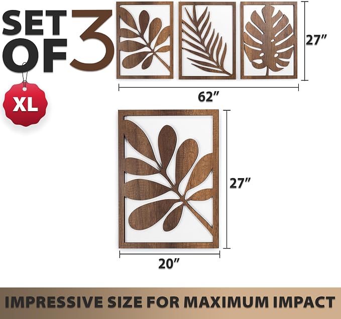 qmmp Modern Wooden Wall Sculptures - Image 4
