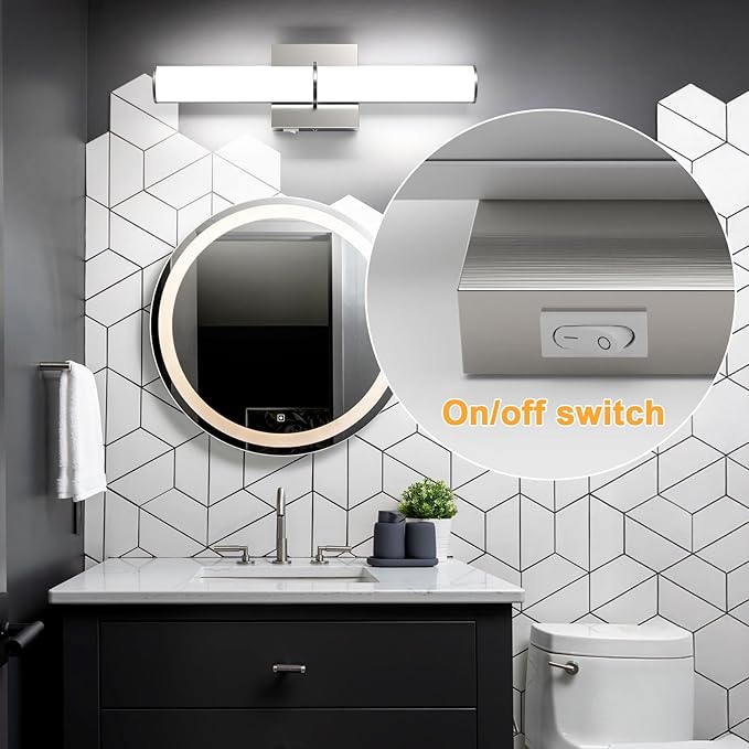 OOWOLF 17.3Inch Modern Vanity Light Fixture - Image 2