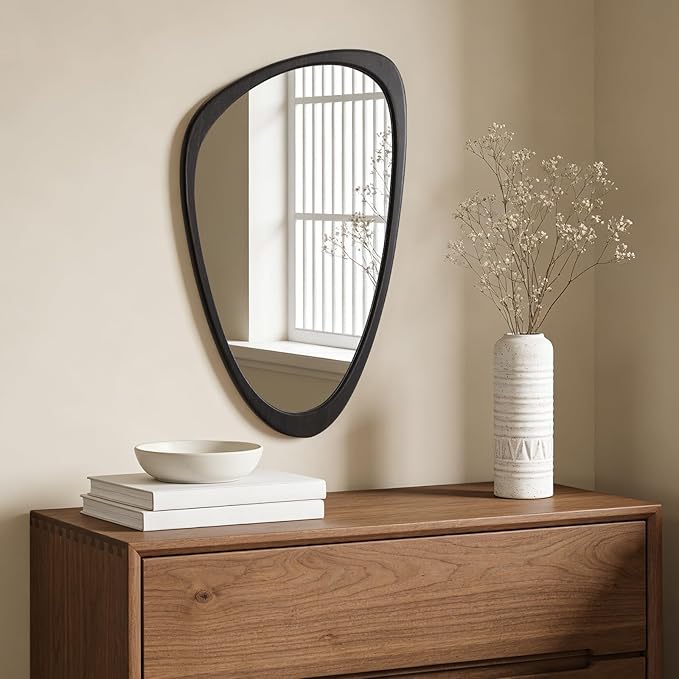 WallBeyond Asymmetrical Mirror, Irregular Wall Mirror, Wall Mirrors Decorative - Image 3