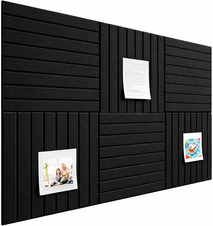 Large Cork Boards for Walls – 36 x 24 Self Adhesive Felt Wall Tiles - Image 9