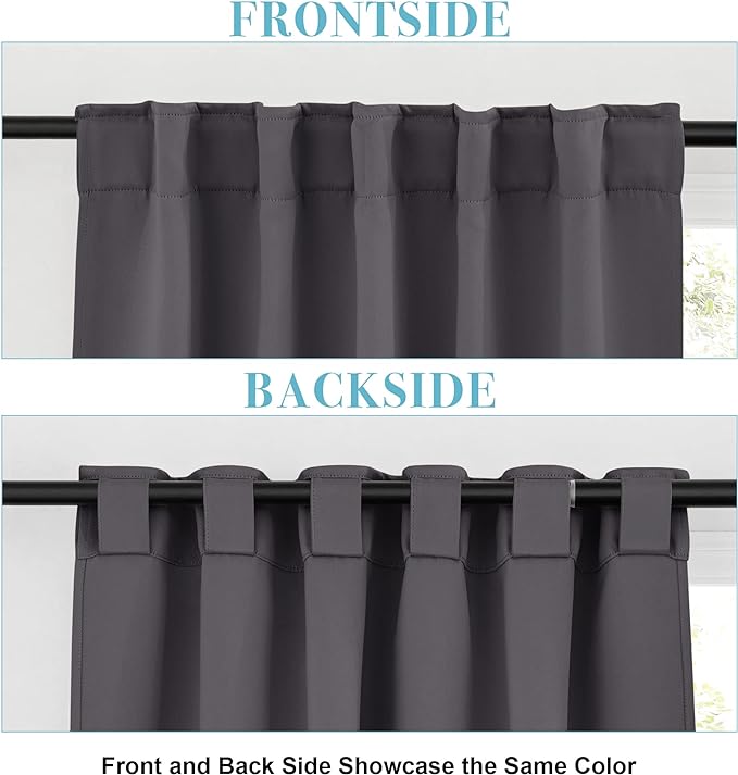 RYB HOME Small Window Curtains - Image 4
