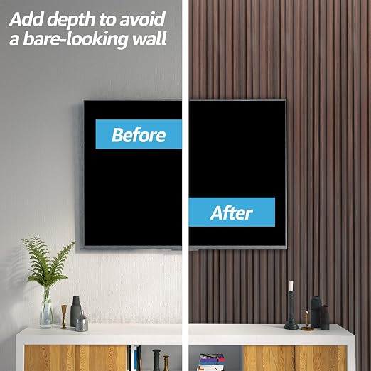 Art3d WPC Slat Wall Panels, Living Room - Image 4