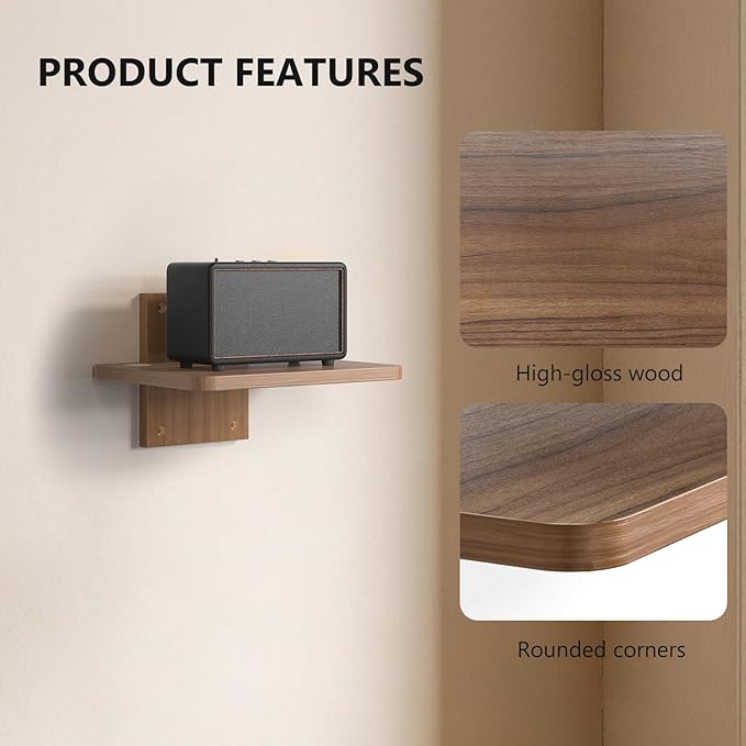 WALI Floating TV Shelf, 1 Tier Projector Shelf - Image 3