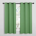 NICETOWN Froest Green Blackout Curtains 68 inches Length by NICETOWN