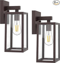 MAXvolador Outdoor Wall Sconce, Exterior Waterproof Wall Lantern Light Fixture by MAXvolador