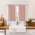 RYB HOME 100% Blackout Short Curtains by RYBHOME