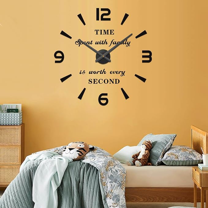 VANGOLD Wall Clock Oversized Wall Clocks - Image 7