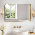 NEWBULIG 24X36 Inch Bathroom Mirror by NEWBULIG