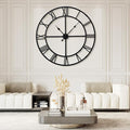 60 Inch Large Wall Clock for Living Room Decor – Easy-Assembly Silent by WallClockDecor