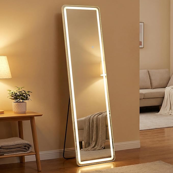60"x16" LED Full Length Mirror by Chiiva