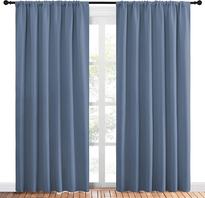 NICETOWN Living Room Curtains, Window Treatment Energy Saving Thermal Insulated - Image 2