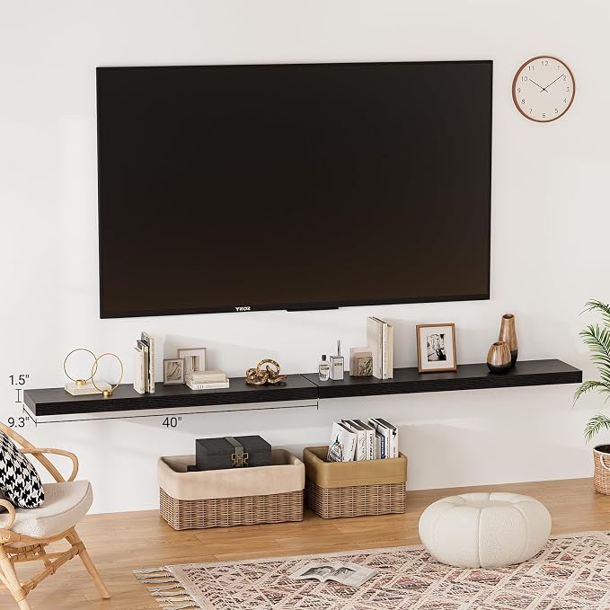 Heimlove 40 Inches Floating Shelves - Image 2