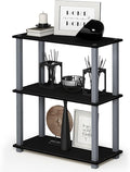 Furinno TURN-S-TUBE Storage Shelves, 3-Tier Book Shelf, Corner Shelf, Toolless by Furinno-FitsYourSpaceFitsYourBudget