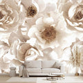 Floral wallpeper for Girls Bedroom Modern Flower Living Room wall Mural by WXHFM