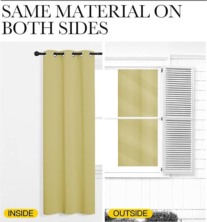 NICETOWN 84 inches Blackout Curtains - Image 6