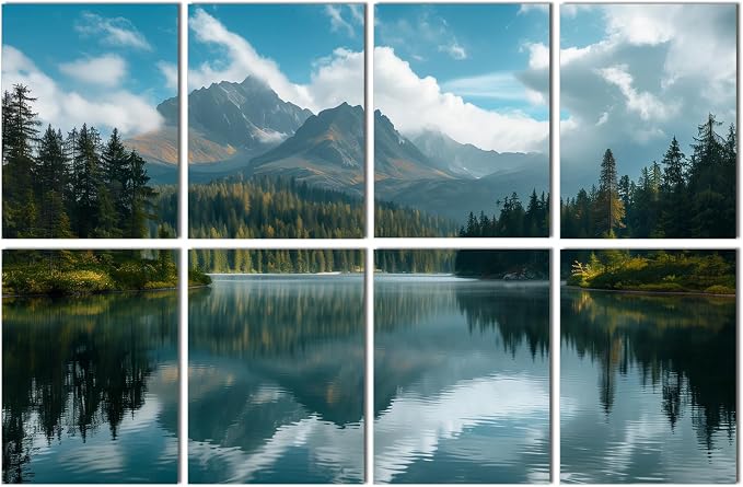 FurnoFlexArt Acoustic Panels Tiles Decorative Room Sound Proof Foam Absorbing by FurnoFlex
