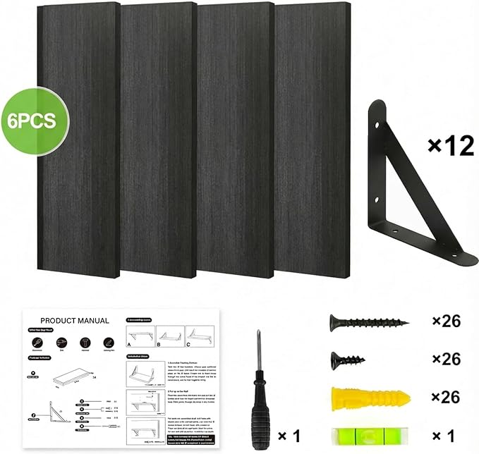 YGEOMER 23.6 Inch Floating Shelves - Image 7