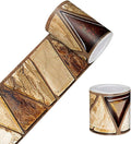 HOMETITUTE Wallpaper Border Peel and Stick Wall Decor PVC Geometric Wall by HOMETITUTE