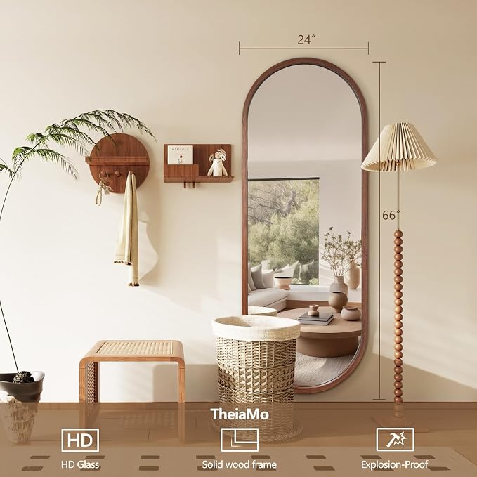 Oval Full Length Mirror, Large Wall Mirrors - Image 3