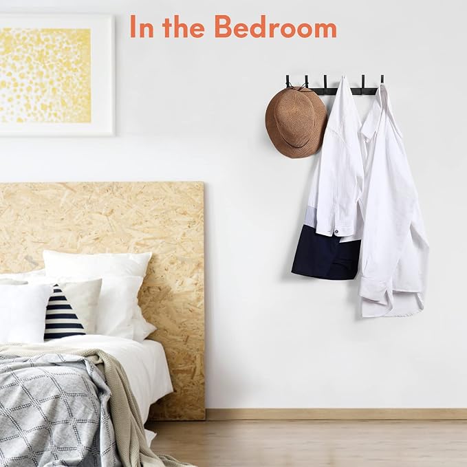 Optish Coat Rack Wall Mount, Wall Hooks - Image 7