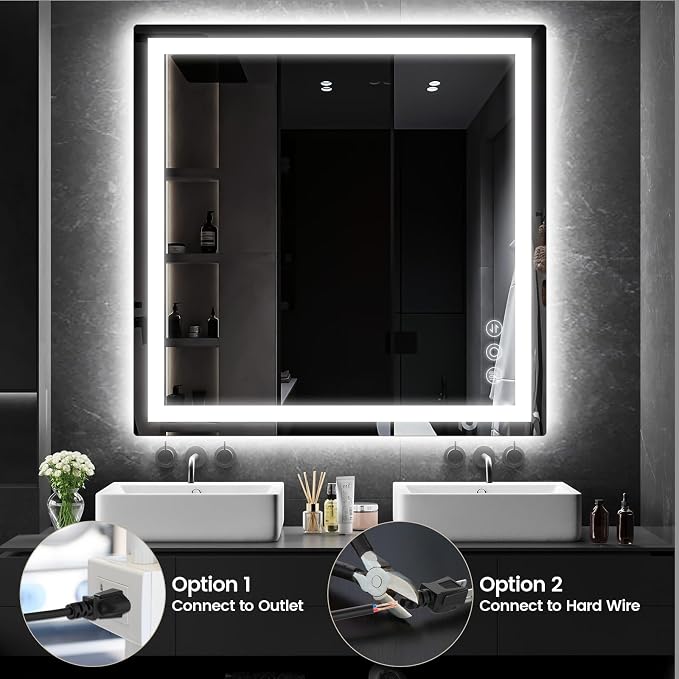Memobarco 36"x 36" Bathroom Mirror - Image 8