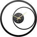 Minimalist Metal Wall Clock by Unknown