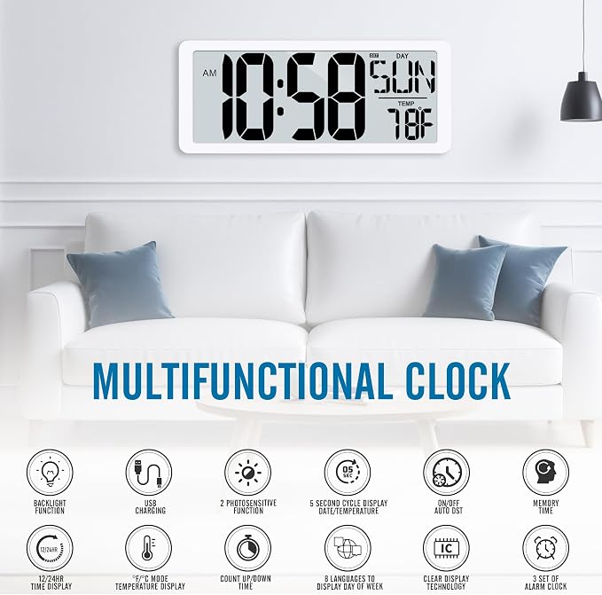 TXL Rechargeable Atomic Clock - Image 3