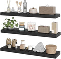 RALGEND Floating Shelves for Wall, 1.5" Thick Wall Shelf Set of 3 by RALGEND