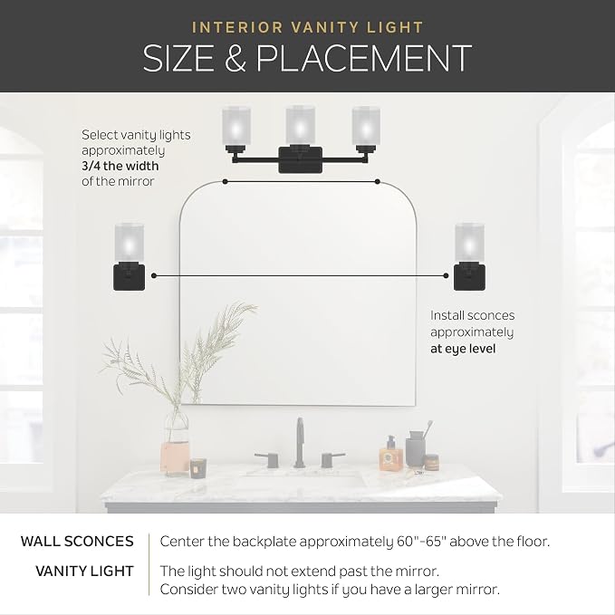 Kichler 5-Light Bathroom Vanity Light Fixture - Image 7