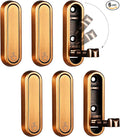 6PCS Foldable Wall Hooks, Zinc Alloy Flip Down Hooks, Retractable Wall Hooks by XSGTZMJ