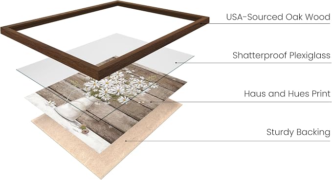 HAUS AND HUES Flower Wall Decor - Image 2