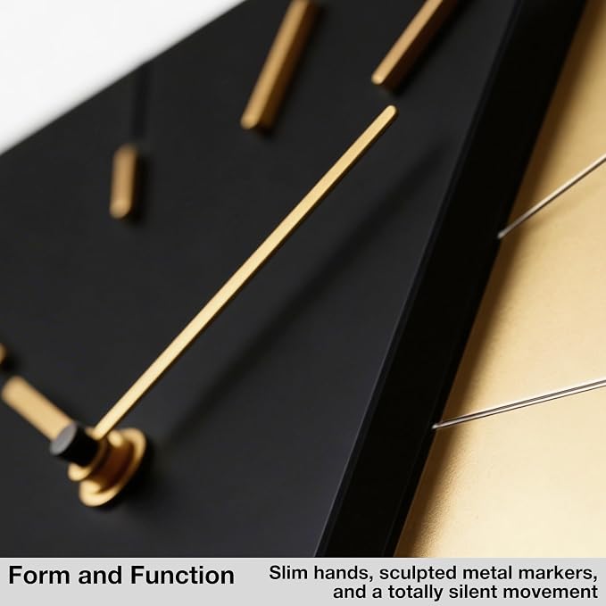 Driini Clocks Mid Century Modern Wall Clock - Image 4
