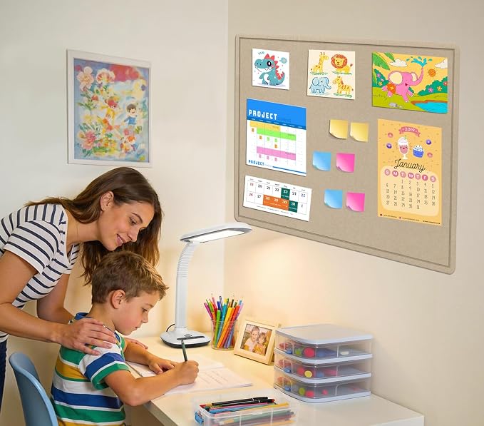 Extra Large Bulletin Board, 96 X 48 inches Cork Board - Image 5