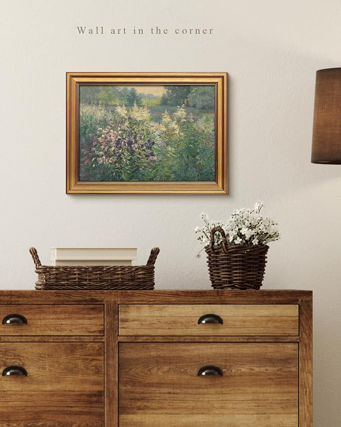 VIYYIEA Vintage Gold Framed Wall Art - Image 6
