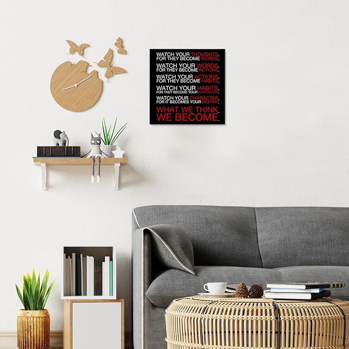 Watch Your Thoughts Motivational Classroom Posters, Inspirational Wall Decor - Image 5