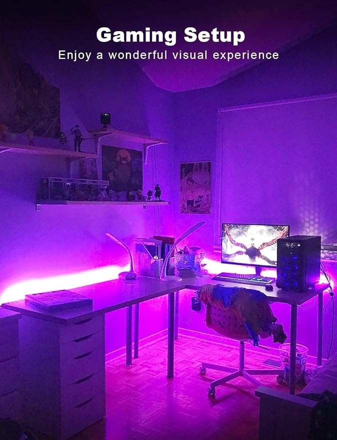 DAYBETTER Smart RGB Led Strip Lights, 300ft Led Lights - Image 2