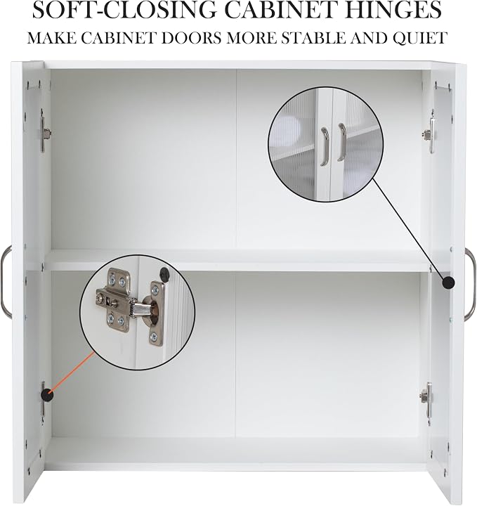 Wall Amount Cabinet for Laundry, Bathroom or Office Storage - Image 6