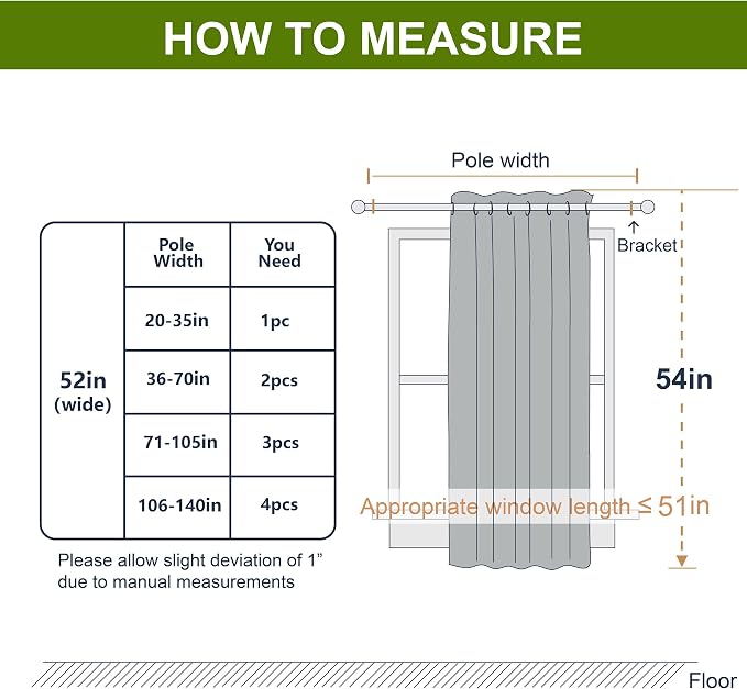 NICETOWN Bedroom Blackout Curtain and Drape - Image 2