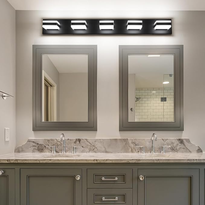 SOLFART Bathroom Lighting Fixtures, Bathroom Vanity Lights Over Mirror - Image 8