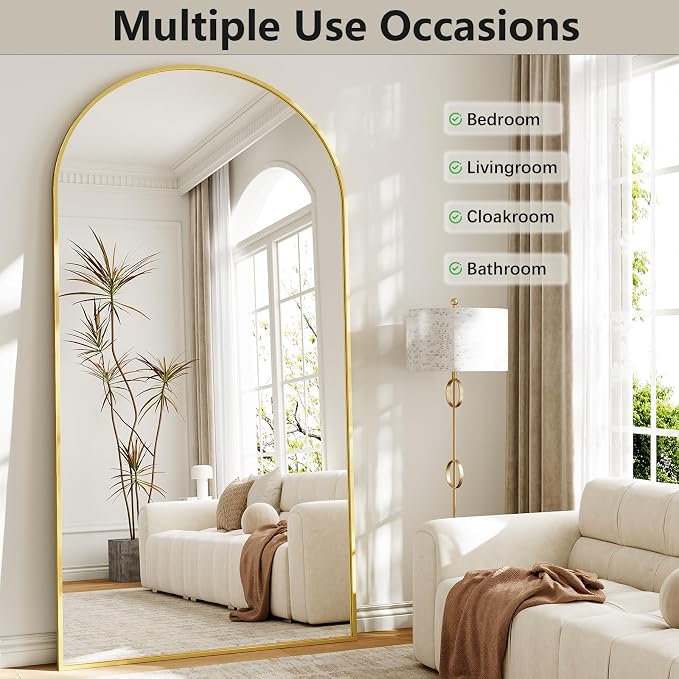 Large Full Length Mirror, Room Decor Big Full Body Mirror - Image 7