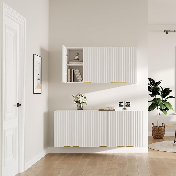 ChooChoo Bathroom Wall Cabinet, Kitchen Storage Cupboard Cabinet - Image 6